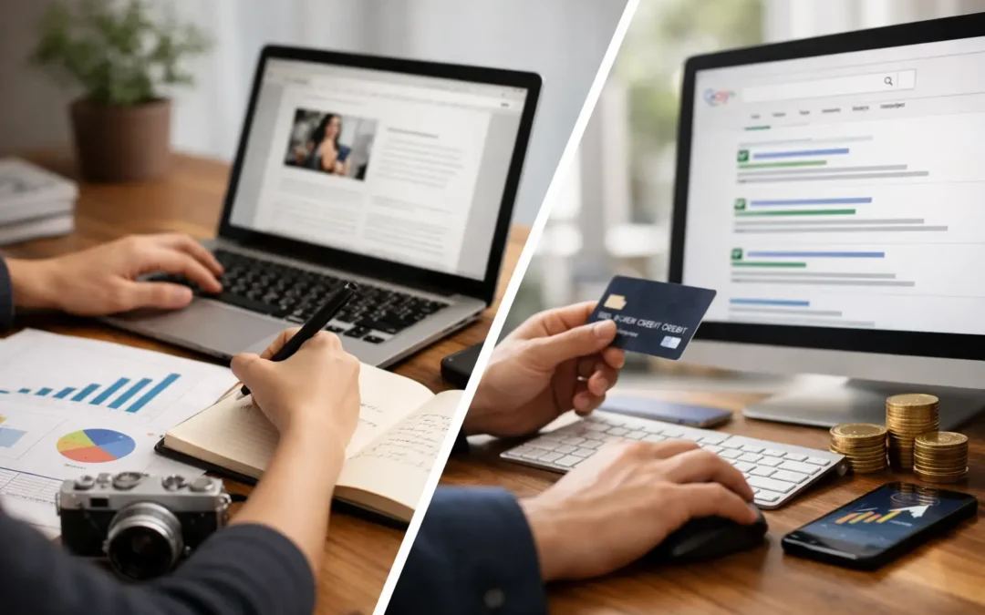 Content Marketing Versus Paid Search for Growth